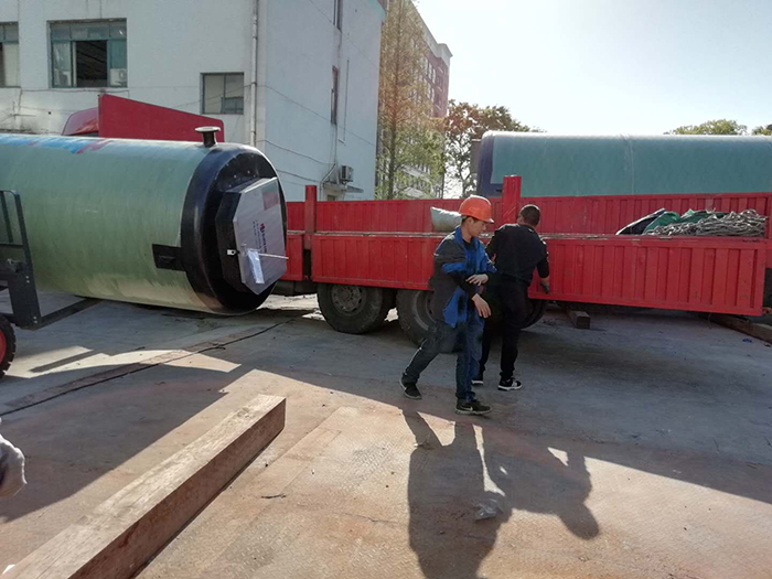 一體(ti) 化預製泵站