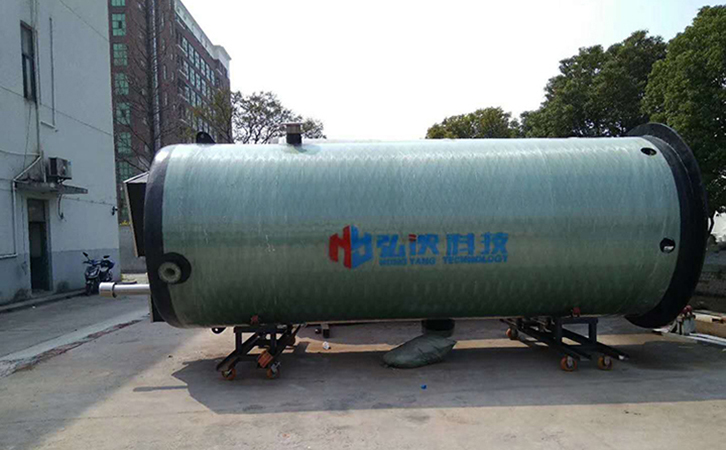 一體(ti) 化汙水預製泵站
