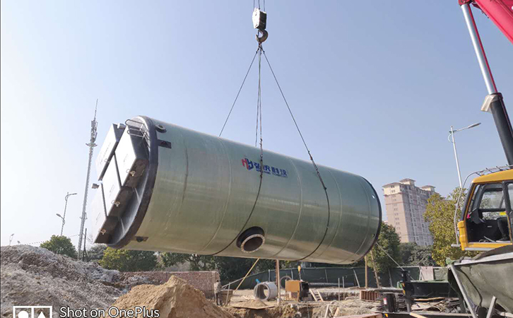 山東(dong) 玻璃鋼泵站廠家
