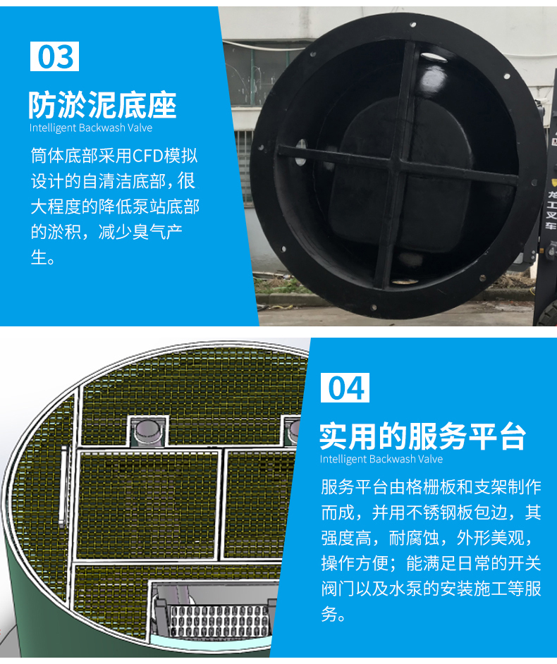一體(ti) 化預製泵站