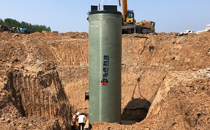 廣東(dong) 智能一體(ti) 化預製泵站