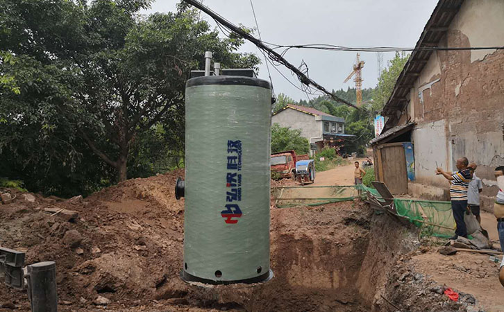 一體(ti) 化雨水提升泵站