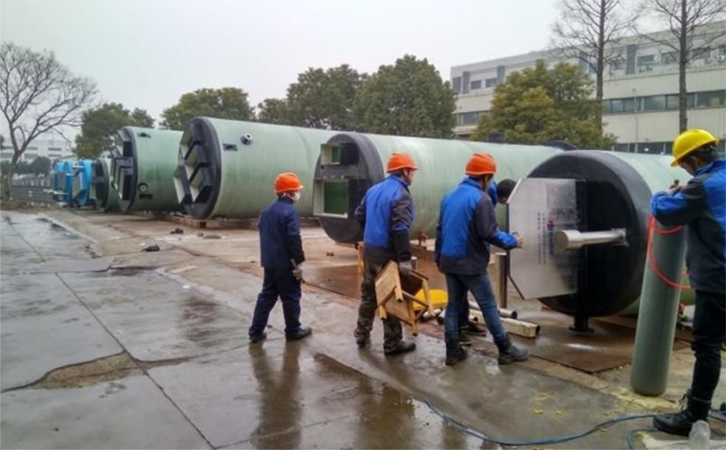廣東(dong) 地埋式汙水泵站廠家