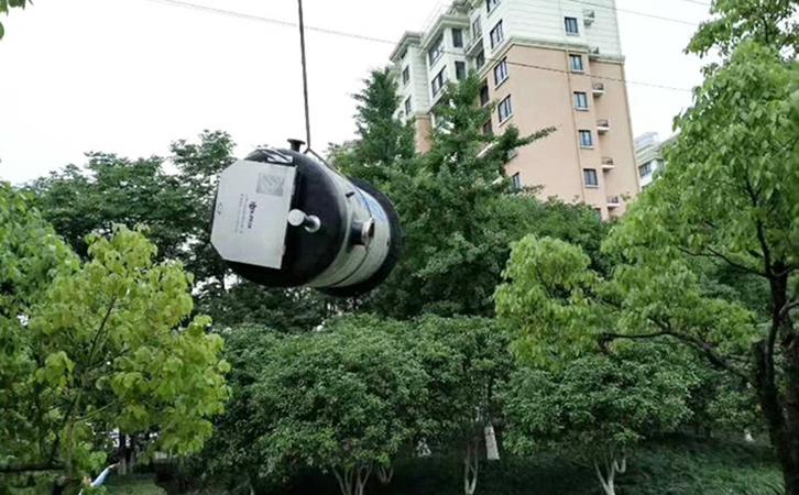重慶智能一體(ti) 化預製泵站
