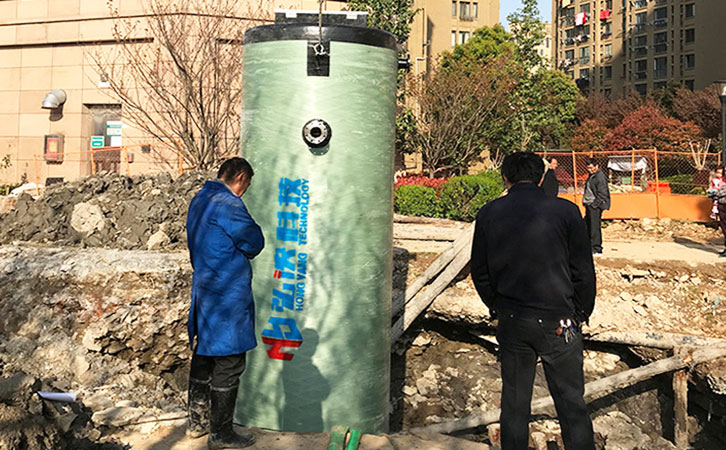 玻璃鋼泵站一體(ti) 化廠家