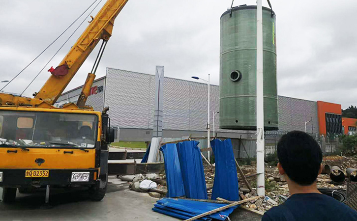 汙水一體(ti) 化提升泵站廠家