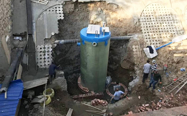 一體(ti) 化汙水泵站廠家