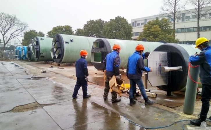 河南漯河一體(ti) 化預製泵站采購廠家