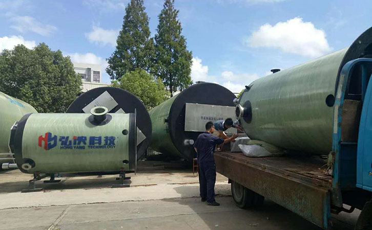 吉林長春一體(ti) 化預製泵站廠家