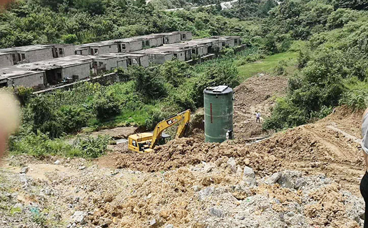 玻璃鋼汙水提升泵站