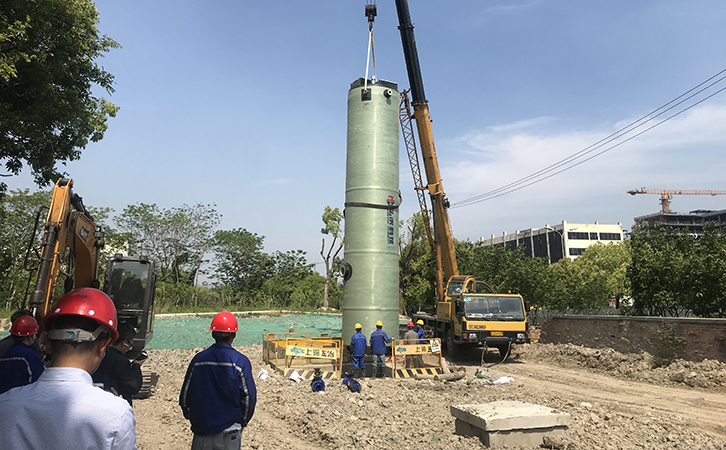 一體(ti) 化預製泵站廠家