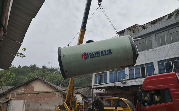 小區一體(ti) 化預製泵站