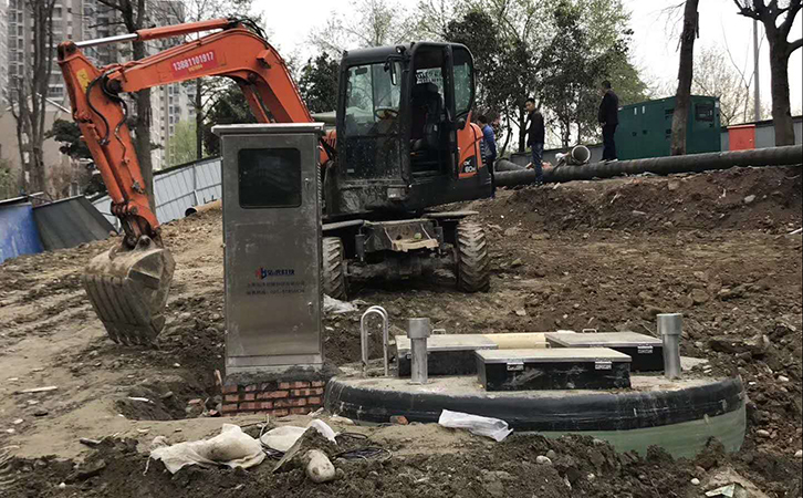 一體(ti) 化雨水提升泵站