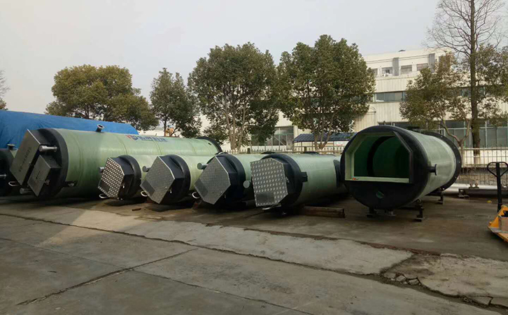 一體(ti) 化雨水提升泵站安裝指導流程