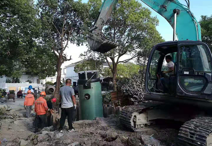 智能汙水提升泵站
