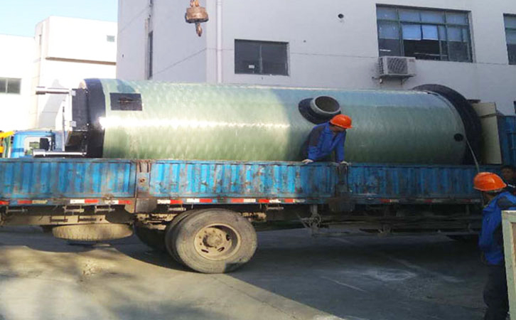 廣東(dong) 玻璃鋼預製泵站安裝注意事項有哪些