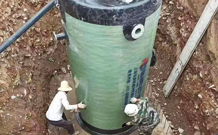 小區汙水提升泵站工廠