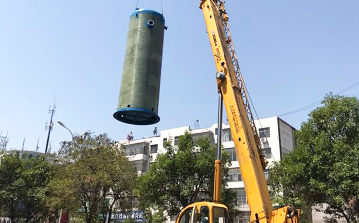 四川玻璃鋼預製泵站