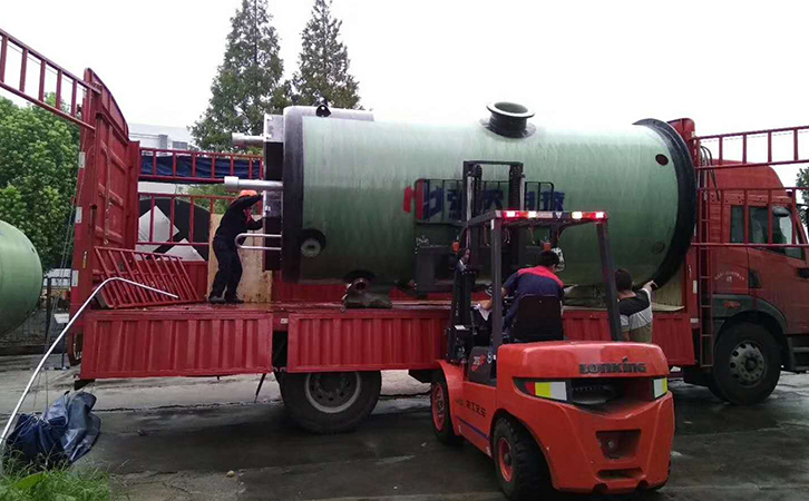 上海玻璃鋼預製泵站