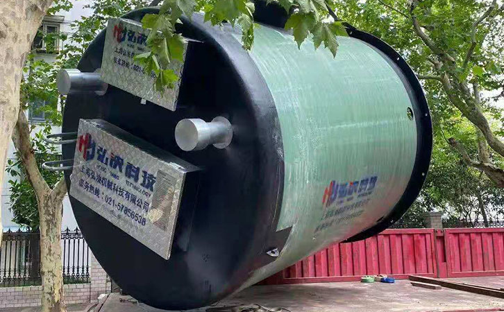 地埋式一體(ti) 化雨水泵站