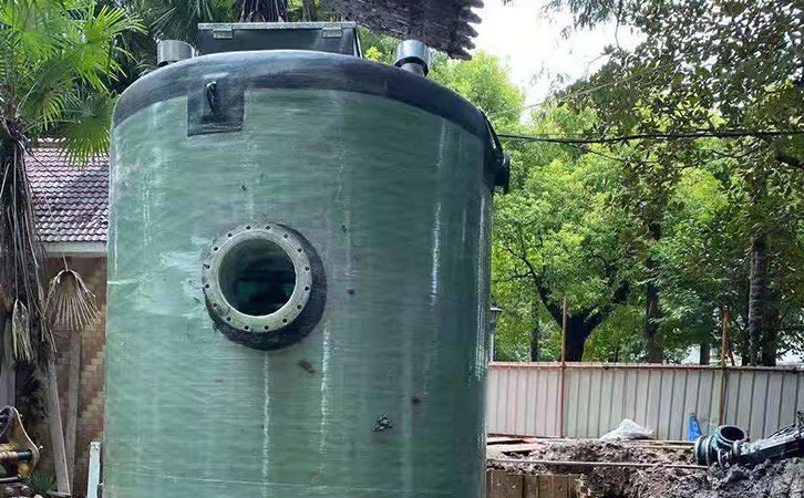 地埋式一體(ti) 化雨水泵站廠家