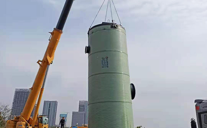 一體(ti) 化雨水泵站設備