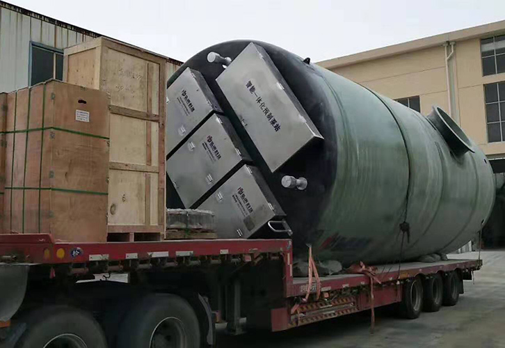 雨汙水一體(ti) 化預製泵站