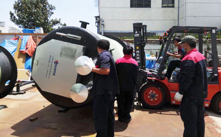 山東(dong) 一體(ti) 化預製泵站廠家