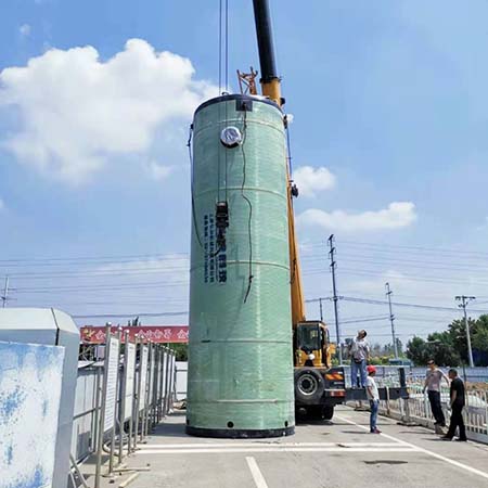 提升預製一體化汙水泵站