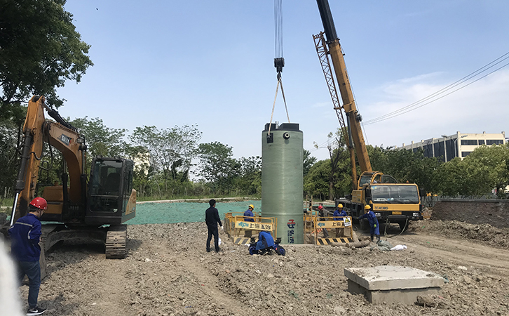 河北一體(ti) 化預製泵站廠家