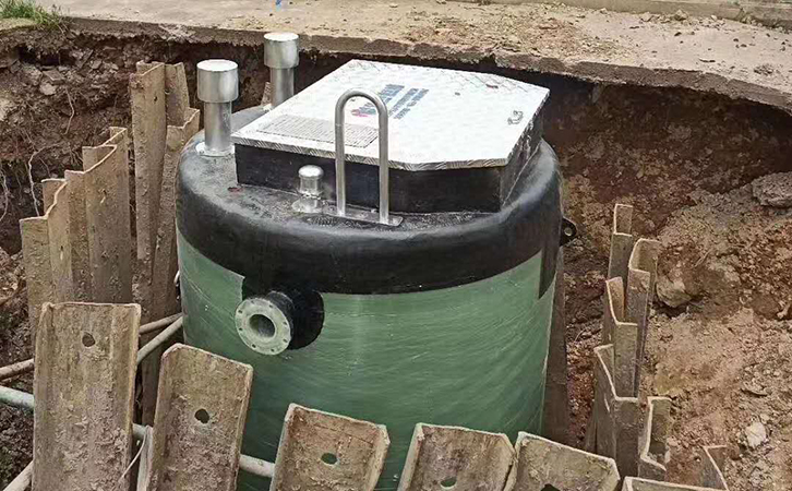汙水一體(ti) 化預製泵站