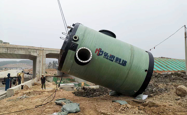 河南一體(ti) 化雨水提升泵站