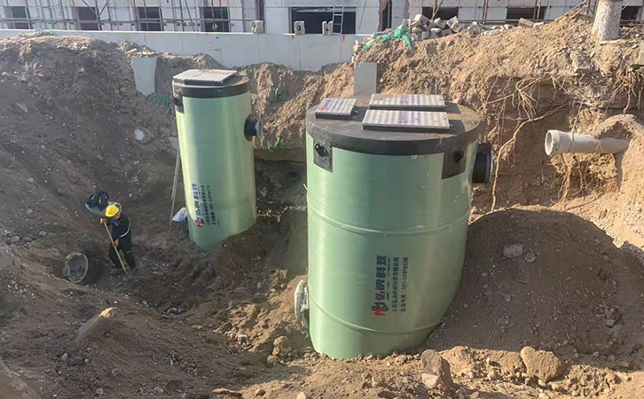 汙水一體(ti) 化預製泵站