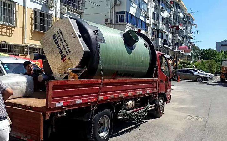 地埋式一體(ti) 化預製泵站