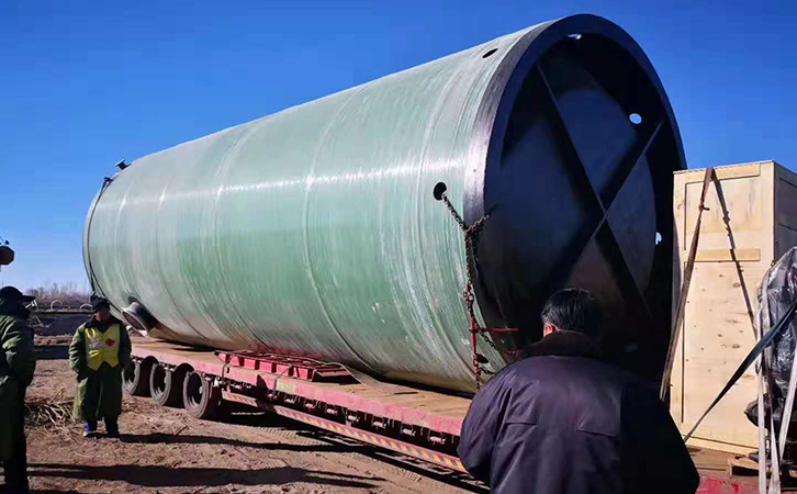 玻璃鋼一體(ti) 化預製泵站廠家