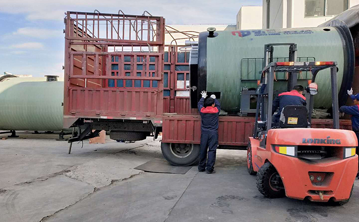 預製一體(ti) 化提升泵站