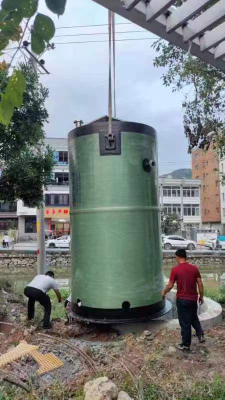 一體(ti) 化汙水泵站