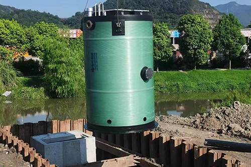 緊湊型多戶式預製汙水提升泵站