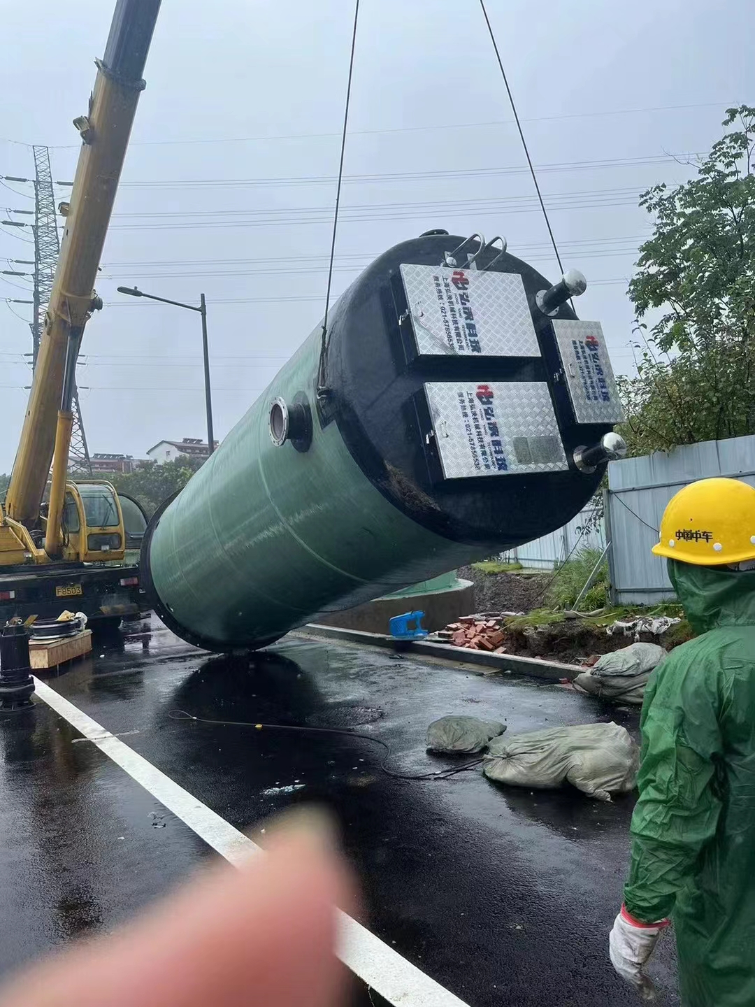 不鏽鋼格柵汙水截流井